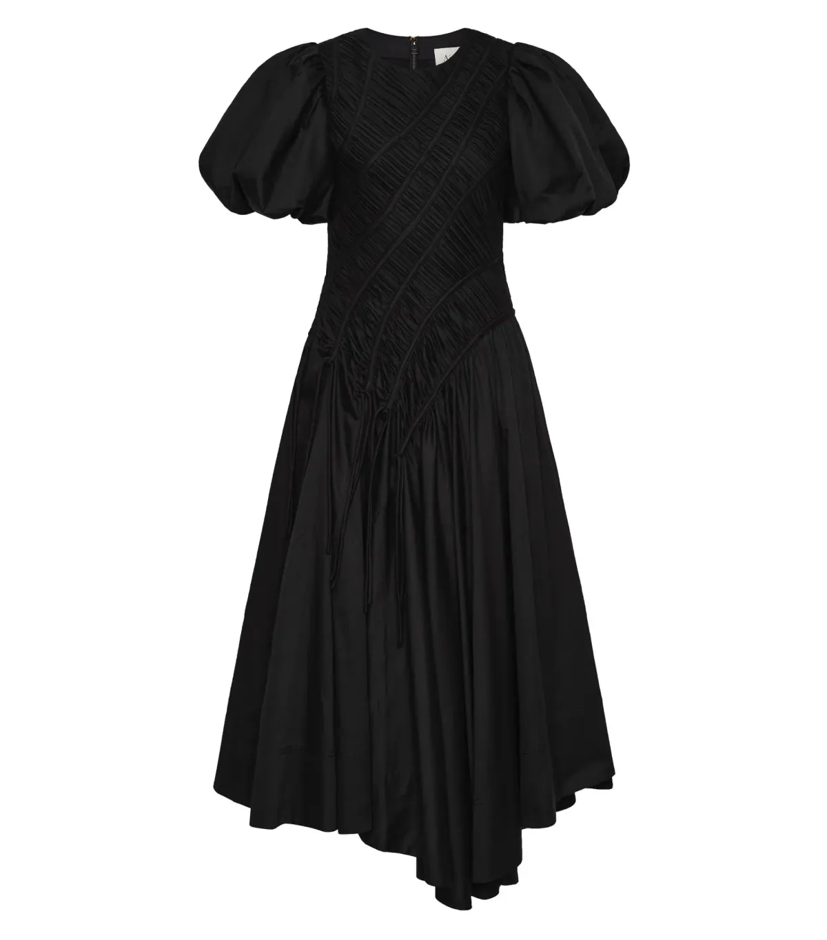Aje Wisteria Midi Dress Black Size AU 8 - Image 7