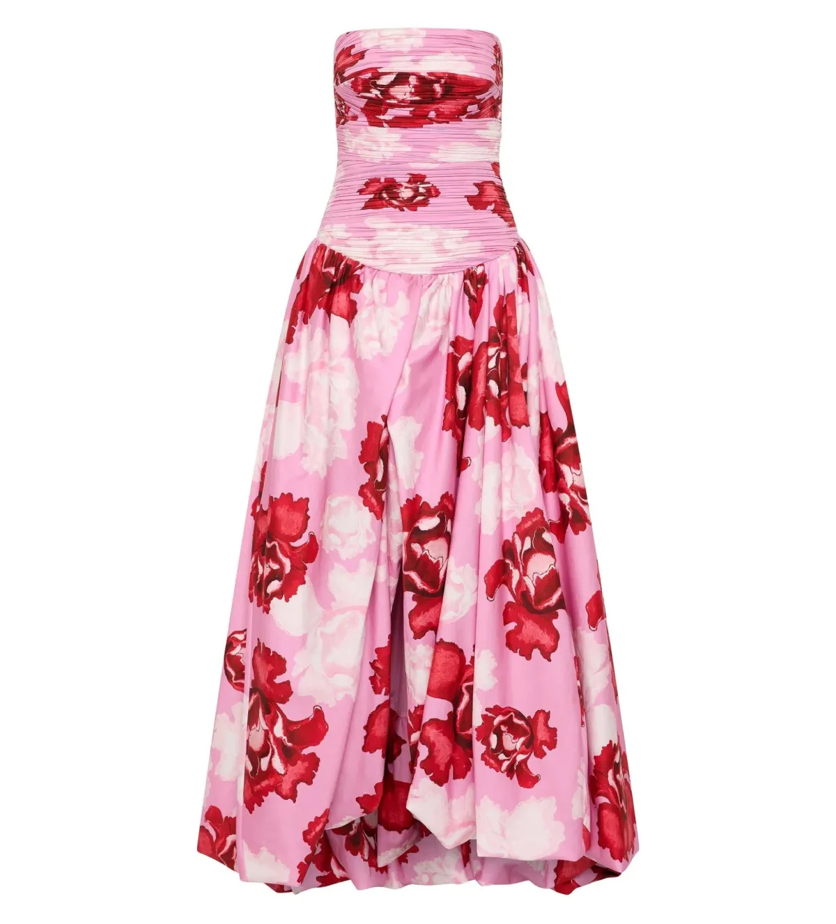 Aje Behold Maxi Dress Pink Boldly Blooming Size AU 10 - Image 8