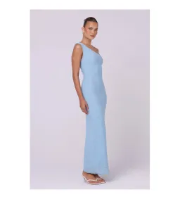 Isabelle Quinn Tula Maxi Dress Blue Sequin Size 6 for rent on The Volte - image 2