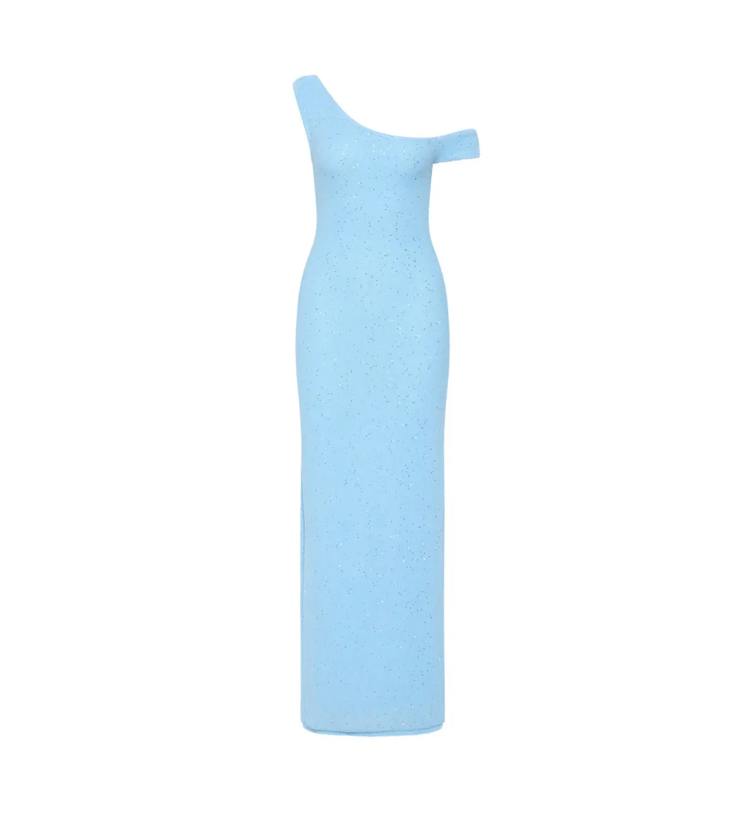 Isabelle Quinn Tula Maxi Dress Blue Sequin Size 6 for rent on The Volte - main image
