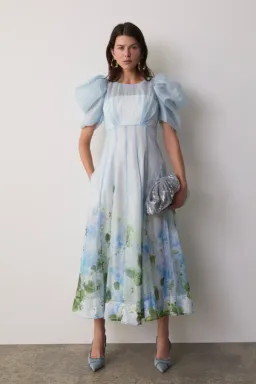 Aje Clementine Midi Dress Floral Size 10 for rent on The Volte - image 5