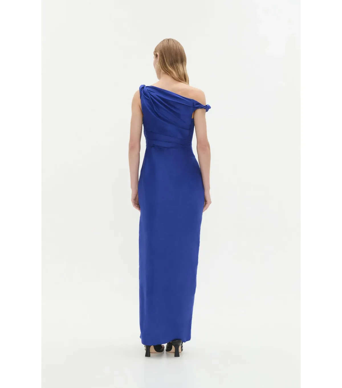 Aje Bridgette Maxi Dress Bright Blue Size AU 10 - Image 6