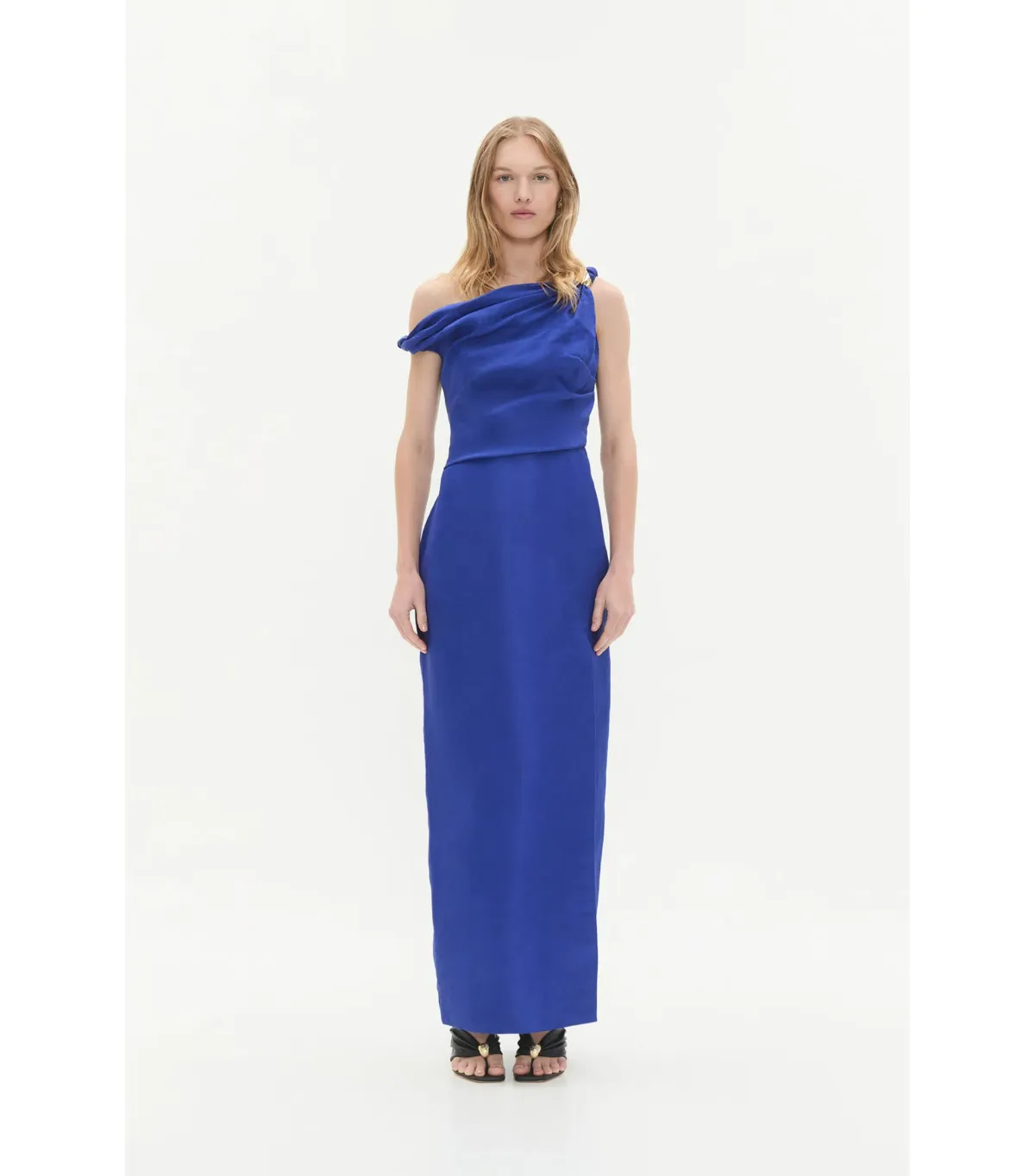 Aje Bridgette Maxi Dress Bright Blue Size AU 10 - Image 1