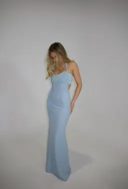 Deconduarte Gemona Maxi Opaque , Baby Blue Size 8 for rent on The Volte - image 2