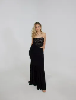Deconduarte Ilona Maxi Black Size AU 8 for rent on The Volte - image 1