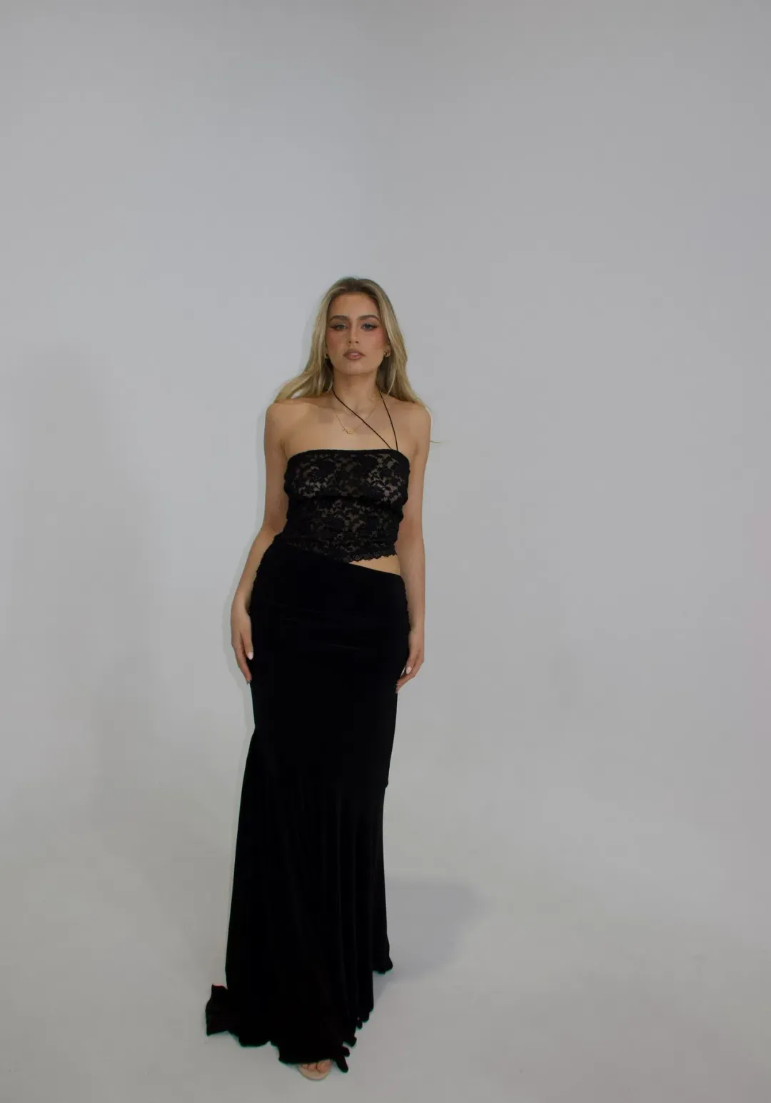 Deconduarte Ilona Maxi Black Size AU 8 for rent on The Volte - main image