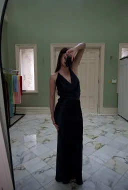 Natalie Rolt Black Gabi Gown , Black Size 6 for rent on The Volte - image 6