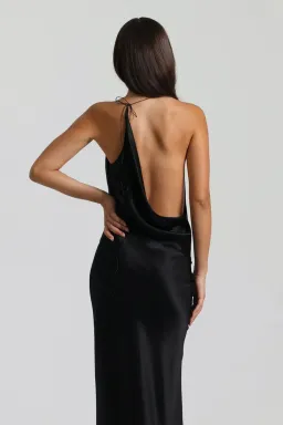 Natalie Rolt Black Gabi Gown , Black Size 6 for rent on The Volte - image 2