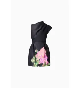 Elliatt Azelie Aysmmetrical Mini Dress in Black Size S / AU 8 for rent on The Volte - image 5