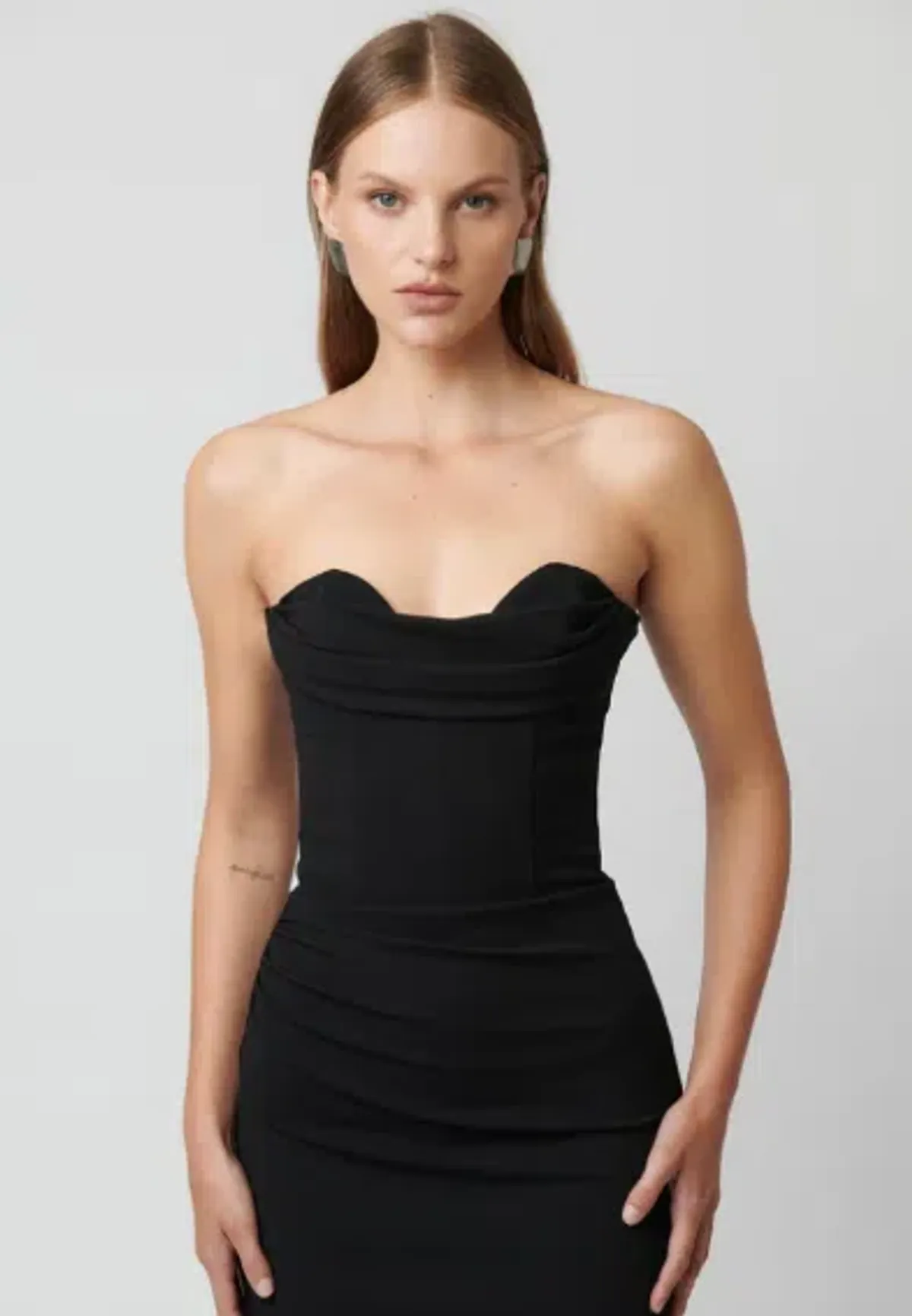 Effie Kats Rozela Maxi Dress in Black Size XS/ AU 6 - Image 3