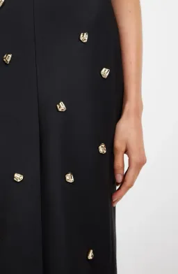 Acler Pattison Maxi Dress Black Size 10 for rent on The Volte - image 3