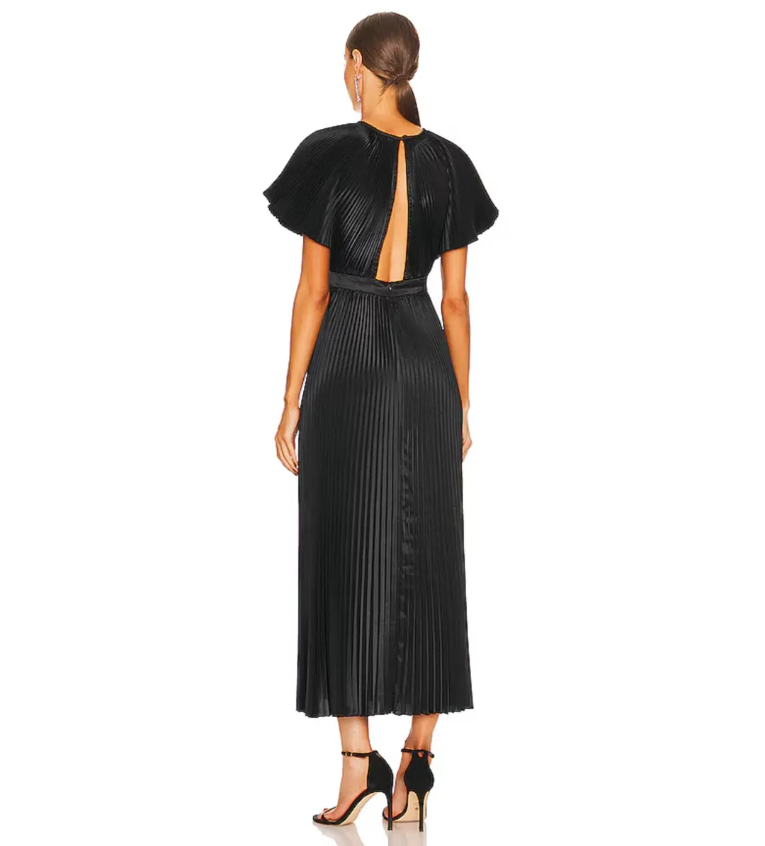 L’Idee Theatre Maxi Gown in Noir Size AU 8 for rent on The Volte - main image