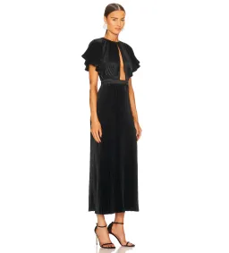 L’Idee Theatre Maxi Gown in Noir Size AU 8 for rent on The Volte - image 2