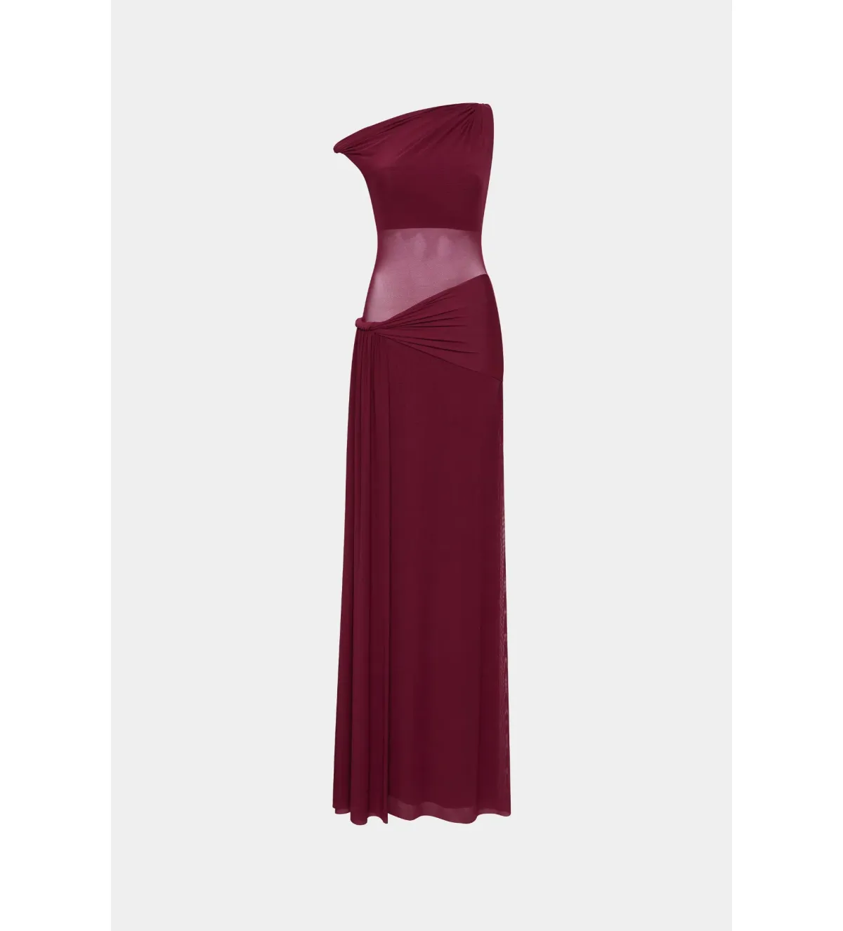 Misha Sisal Mesh Maxi Dress Port Size AU 8 - Image 5