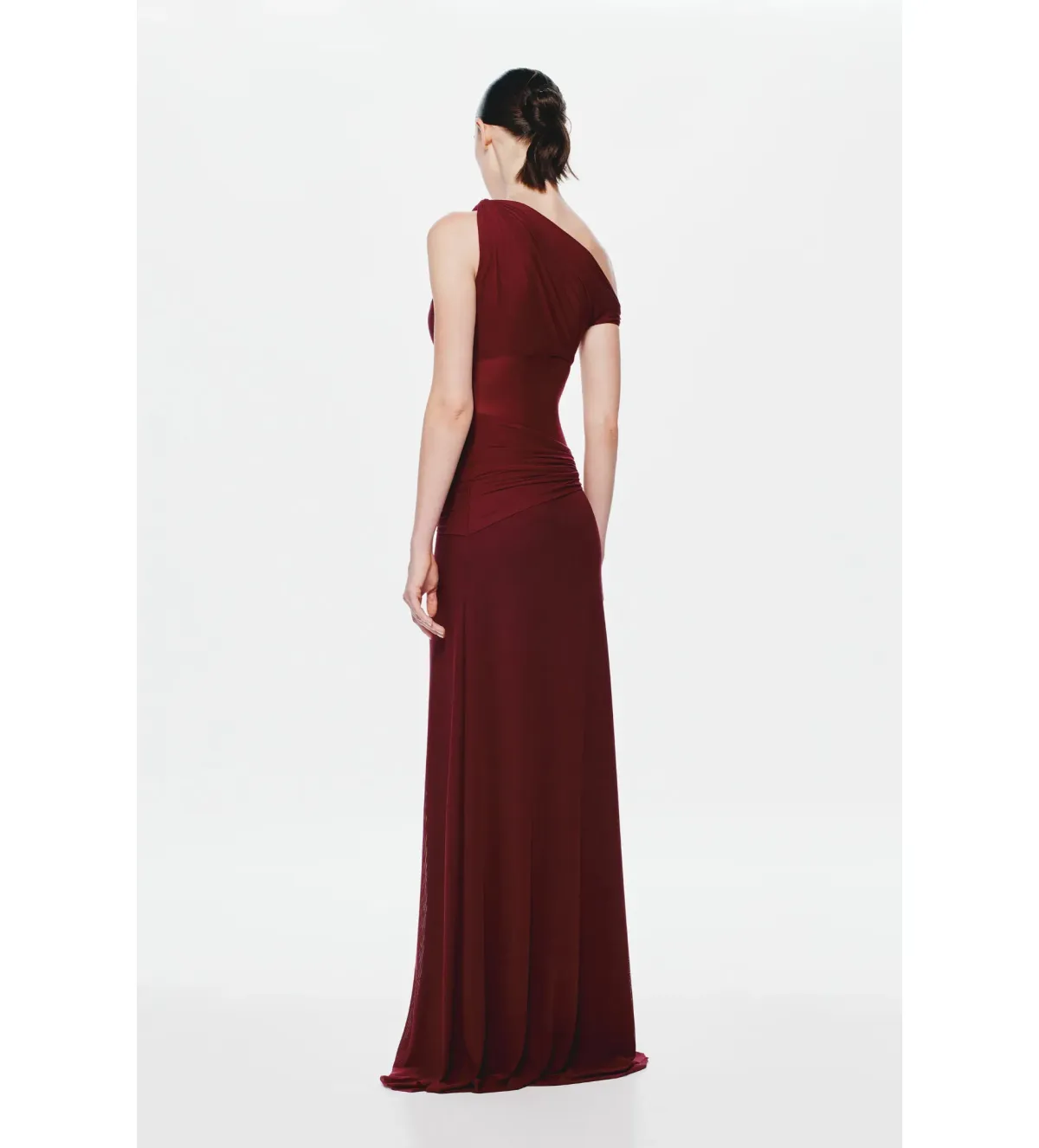 Misha Sisal Mesh Maxi Dress Port Size AU 8 - Image 3