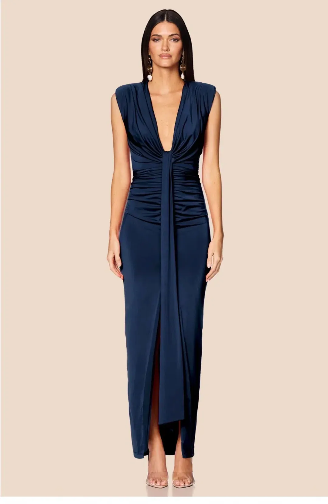 Love Nookie Giselle Maxi in Midnight Size AU 10 for rent on The Volte - main image