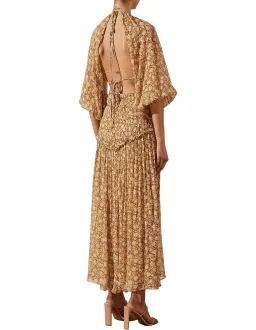 Shona Joy: Julia Cutout Backless Midi Dress for rent on The Volte - image 3