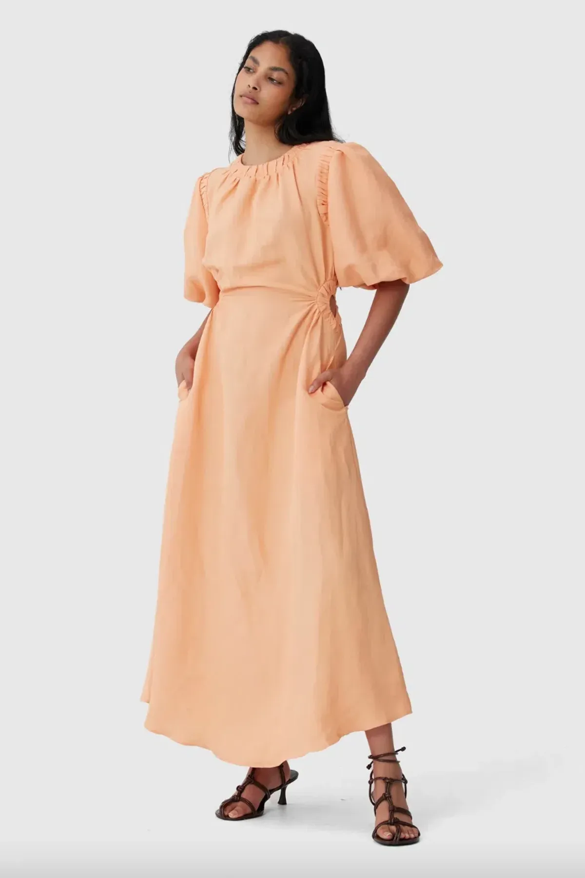 C/Meo Collective Now & Forever Dress Orange Size AU 12 - Image 1