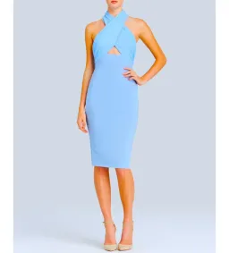 Bec & Bridge Wayfarer Midi Dress in Blue Size AU 8 for rent on The Volte - image 1