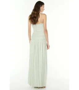 Manning Cartell Royal Debut Maxi Dress in Sage Green Size AU 8 for rent on The Volte - image 3