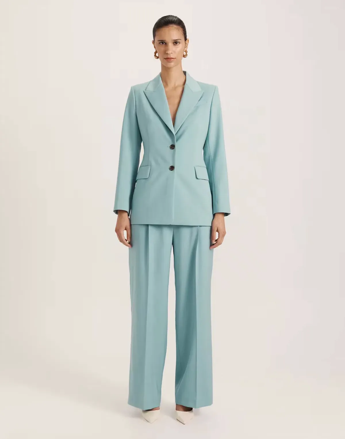 Saba Suki Classic Blazer Mint Size 12 - Image 1