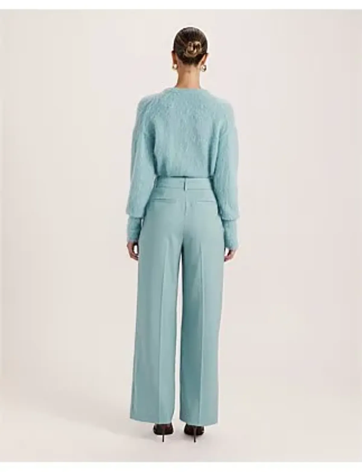 Saba Suki Wide Leg Pant Mint Size 12 - Image 4