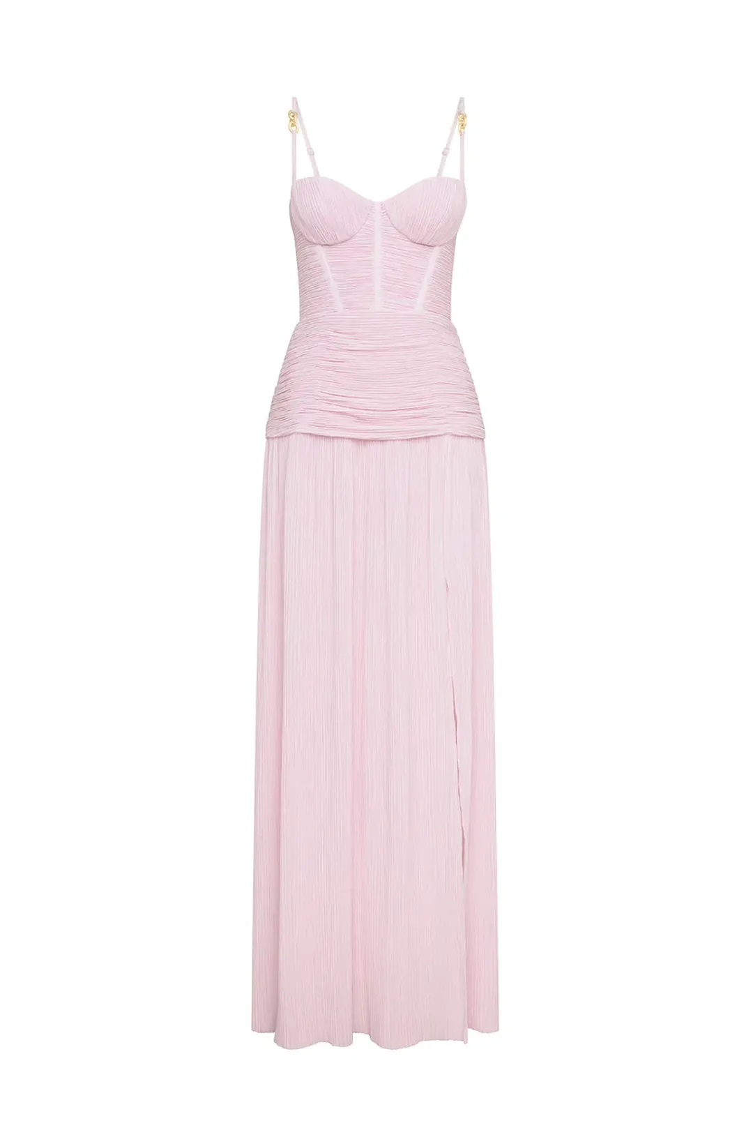Manning Cartell Double Time Pleat Maxi Dress Hydrangea Size 6 for rent on The Volte - main image