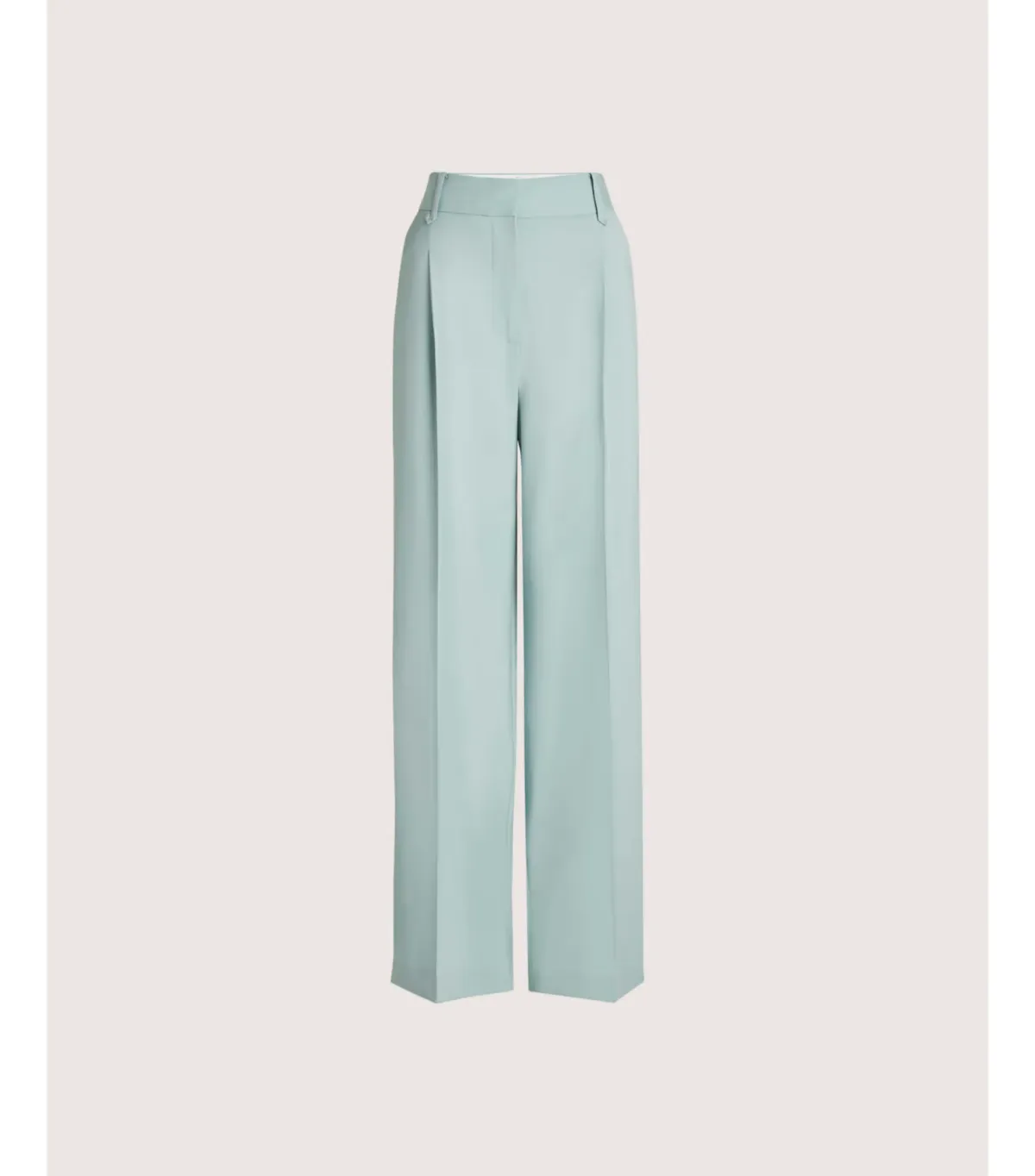 Saba Suki Wide Leg Wool Pant in Seafoam Size AU 12 - Image 4