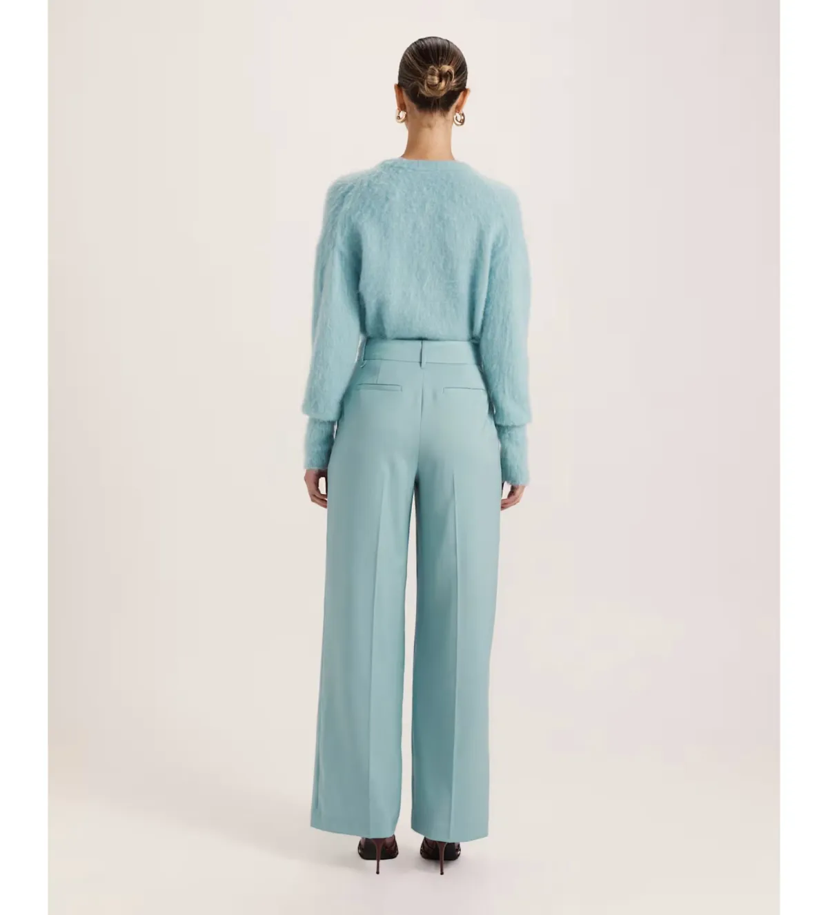 Saba Suki Wide Leg Pant Seafoam Size 12 - Image 3