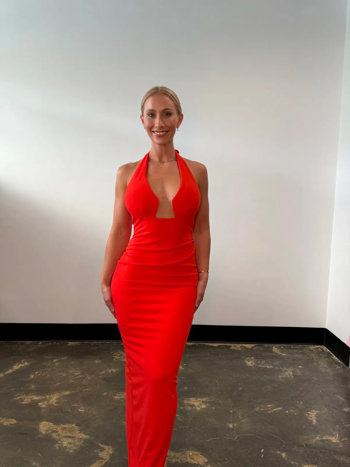Love Nookie Demi Gown in Cherry Size M/AU10 for rent on The Volte - main image