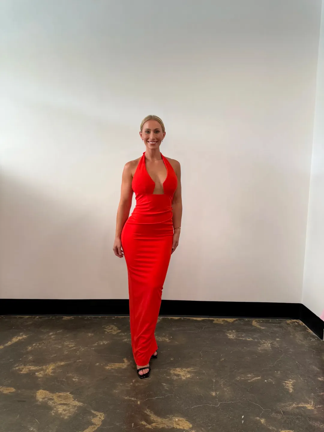 Love Nookie Demi Gown in Cherry Size M/AU10 for rent on The Volte - main image