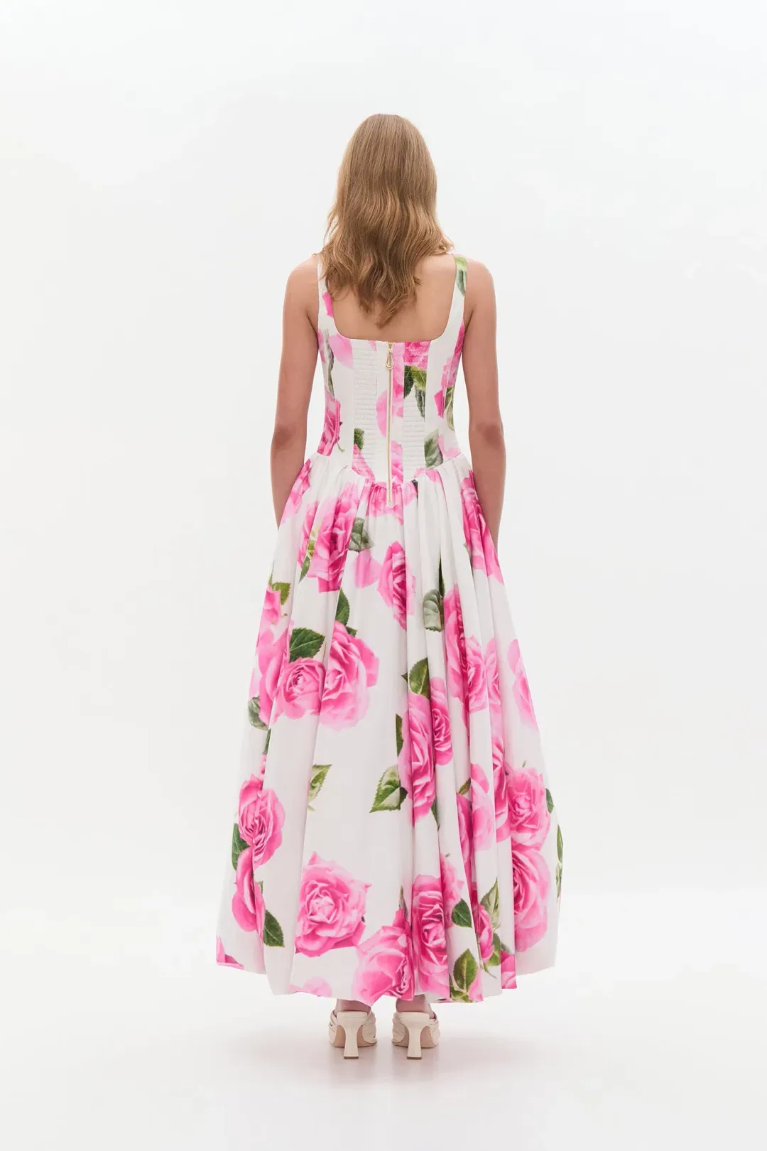 Aje Alani Maxi Gown Soft Rose Light Size 6 for rent on The Volte - main image