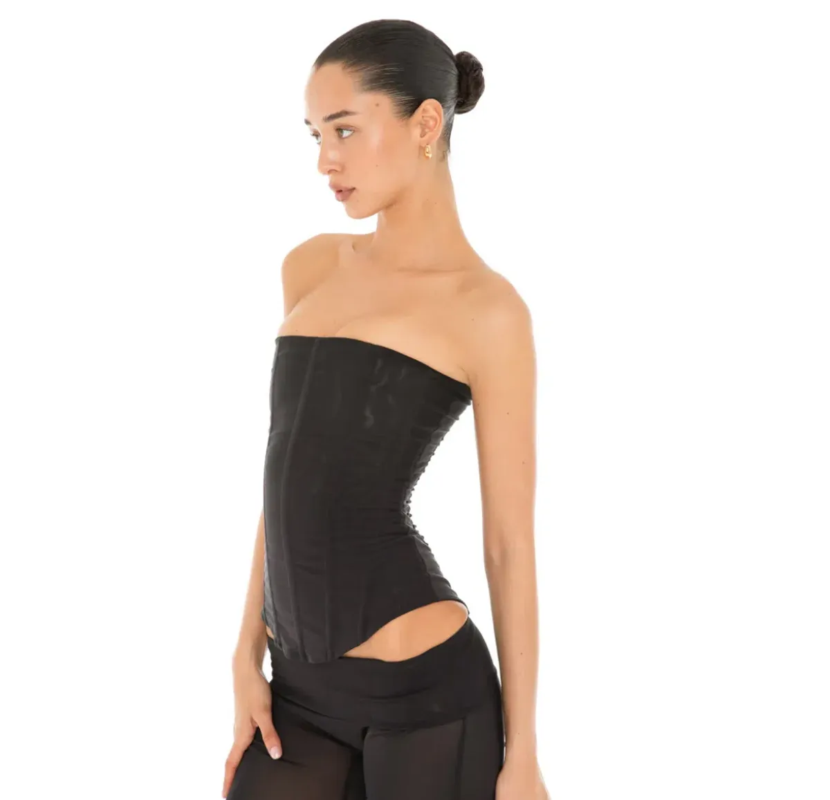 Are You Am I Sunniva Corset Black Size AU 8 - Image 3