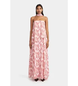 Hansen and Gretel Margot Maxi Dress Orchid Bloom Size XS AU 6 for rent on The Volte - image 1