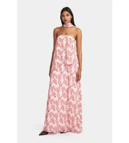 Hansen and Gretel Margot Maxi Dress Orchid Bloom Size XS AU 6 for rent on The Volte - image 2