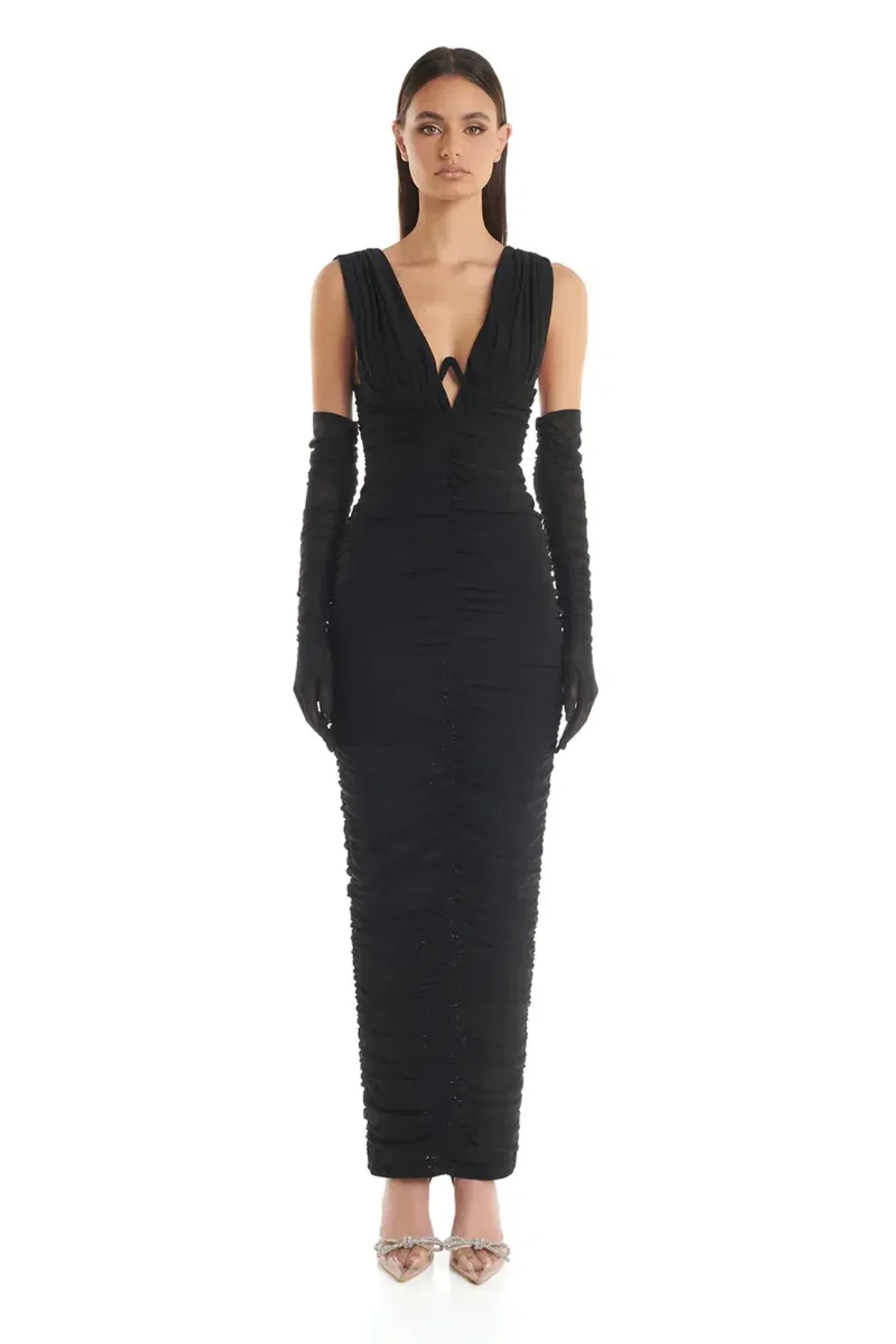Eliya The Label Anna Maxi Dress Black Size 6 - Image 1