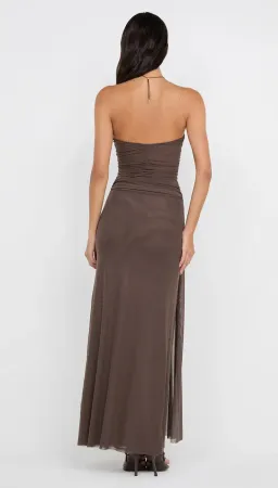 Bec + Bridge Ida Strapless Dress Milk Chocolate Size 6 for rent on The Volte - image 4