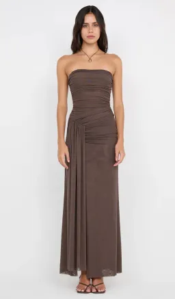 Bec + Bridge Ida Strapless Dress Milk Chocolate Size 6 for rent on The Volte - image 6