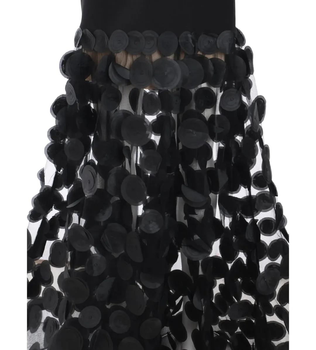 Bronx and Banco Harper Strapless Gown Black Size S AU 8 for rent on The Volte - main image