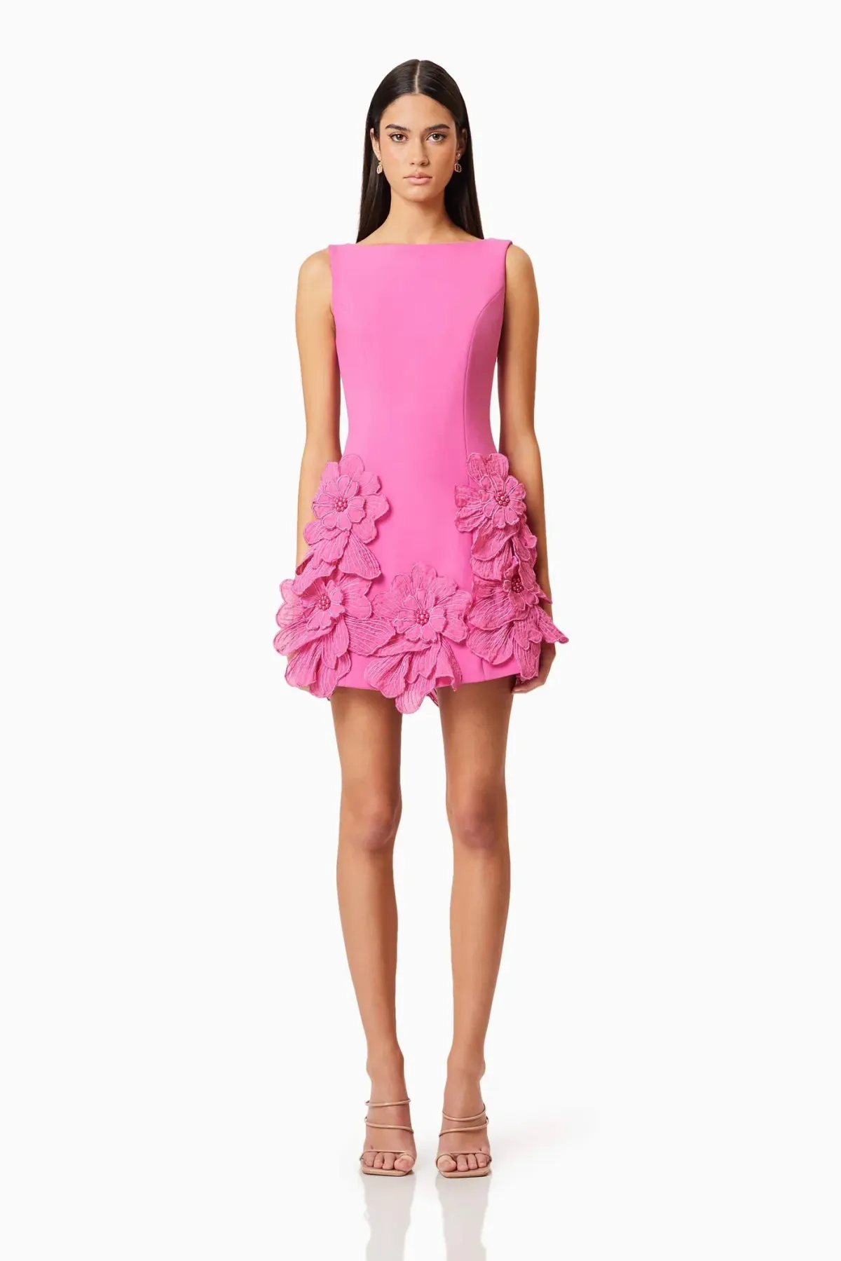 Elliatt Janelle Mini Dress in Pink Size AU 14 - Image 3