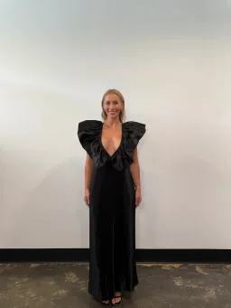 Lidee Woman Ventoux Gown Black Size AU 8 for rent on The Volte - image 2