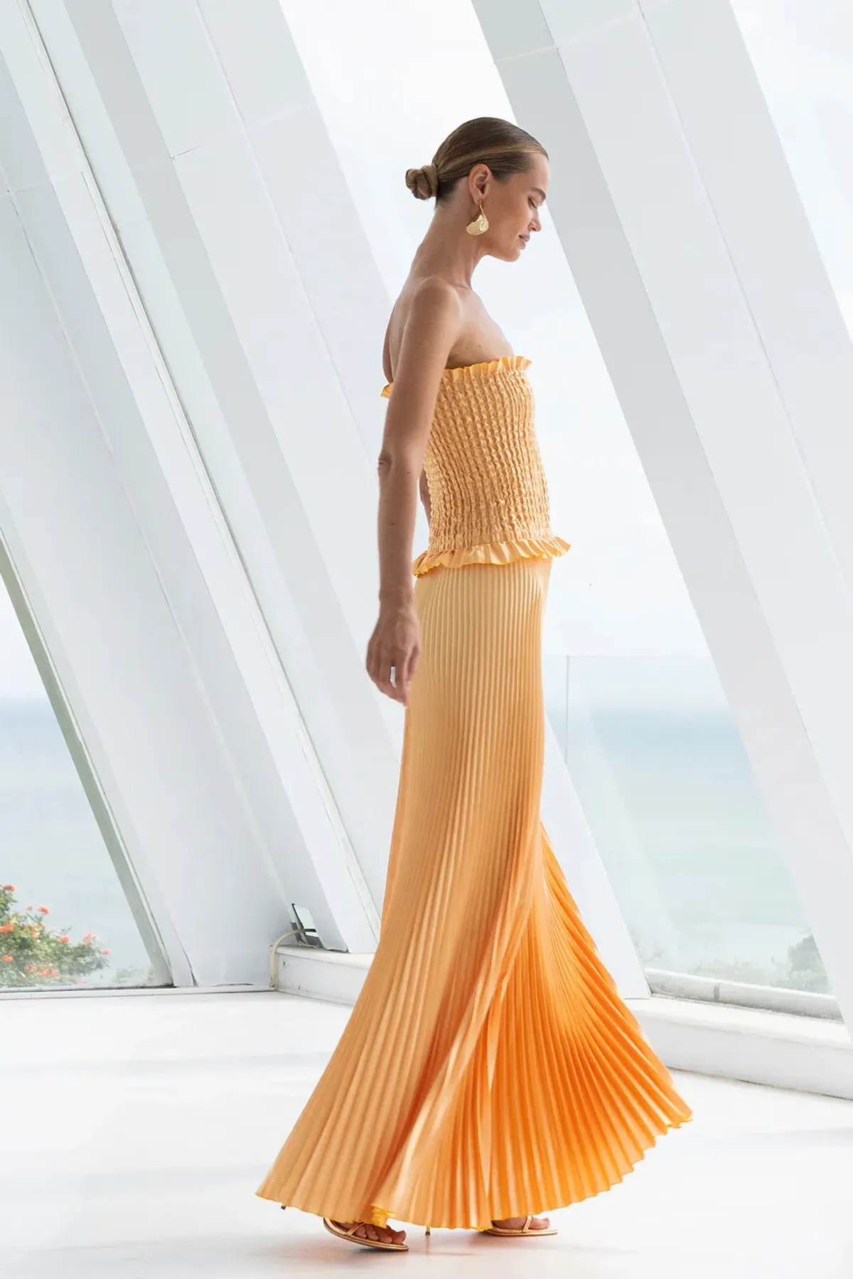 L'ldee Maya Gown in Sorbet Size AU6 - Image 4