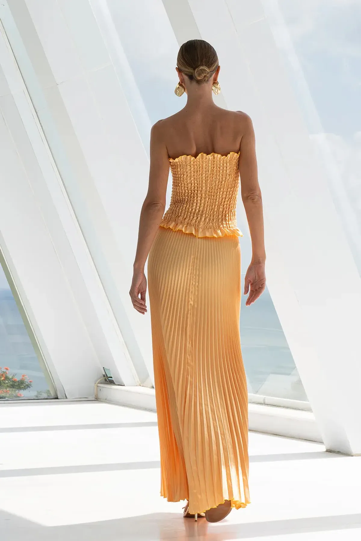 L'ldee Maya Gown in Sorbet Size AU6 - Image 5