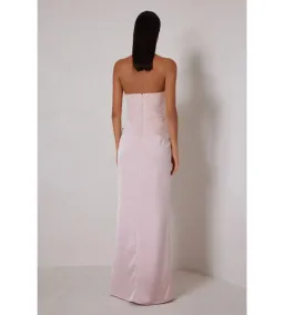 Elle Zeitoune Devin Maxi Dress Blush Pink Size AU 10 for rent on The Volte - image 2