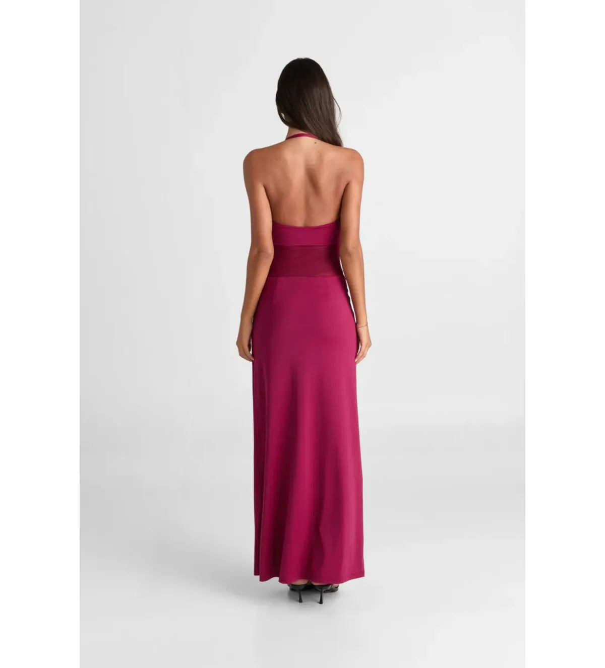 Sasha Therese Sariya Maxi Dress Ruby Size AU 6 - Image 3