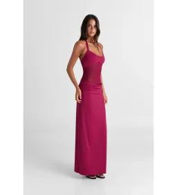 Sasha Therese Sariya Maxi Dress Ruby Size AU 6 for rent on The Volte - image 2