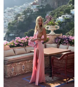 Natalie Rolt Winona Gown Blossom Pink Size 0 AU 6 for rent on The Volte - image 4