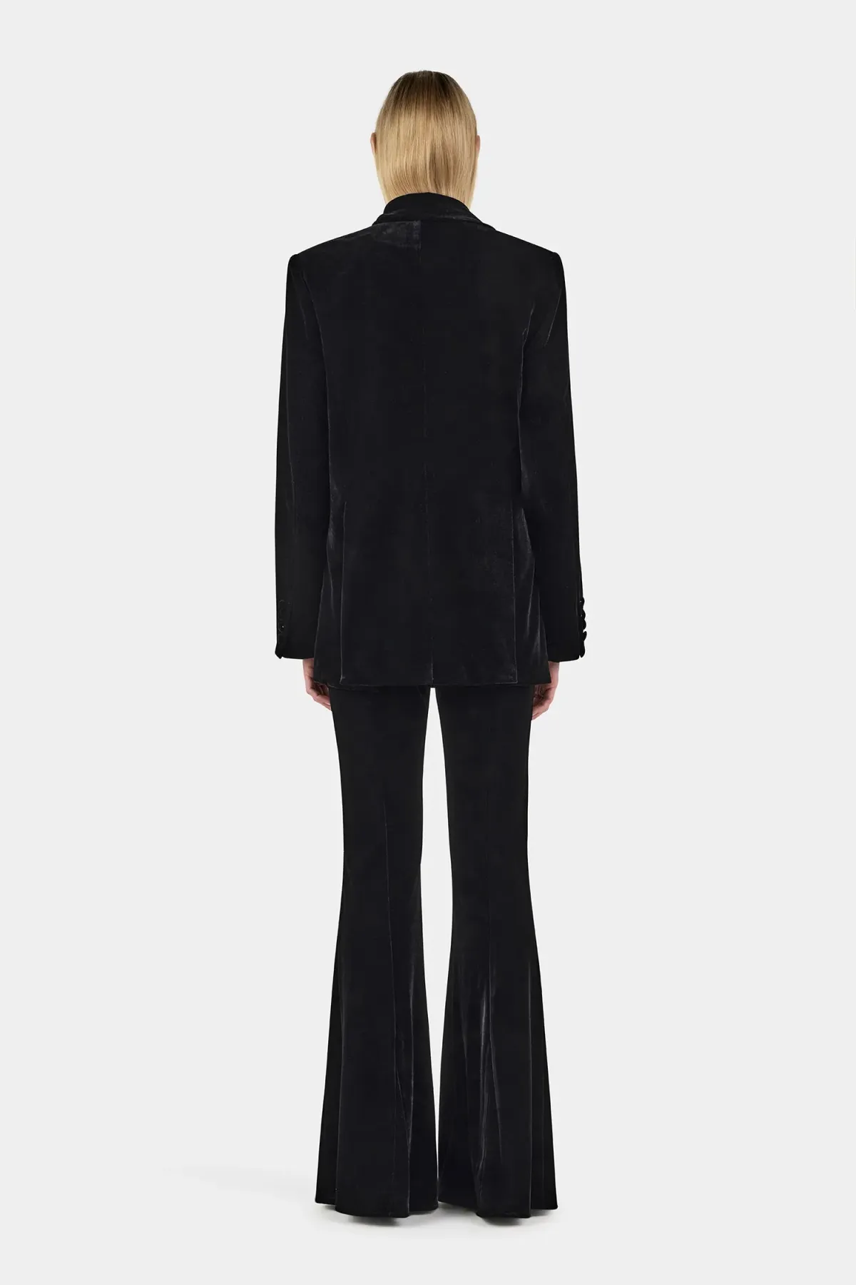 Hansen and Gretel Alistair Velvet Blazer Black Size 12/L - Image 6