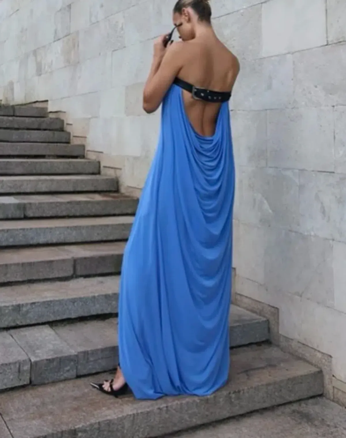 Rat & Boa Antonie Maxi Dress Blue Size XXS/XS (AU 4-8) - Image 3