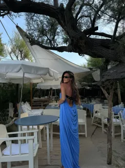 Rat & Boa Antonie Maxi Dress Blue Size XXS/XS (AU 4-8) for rent on The Volte - image 2